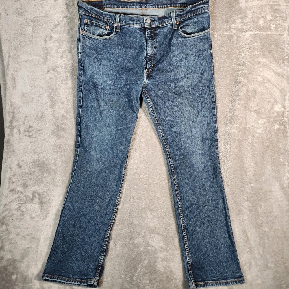 Levi's 514 Slim Fit Dark Wash Denim Jeans‎ Mens W40 L32
